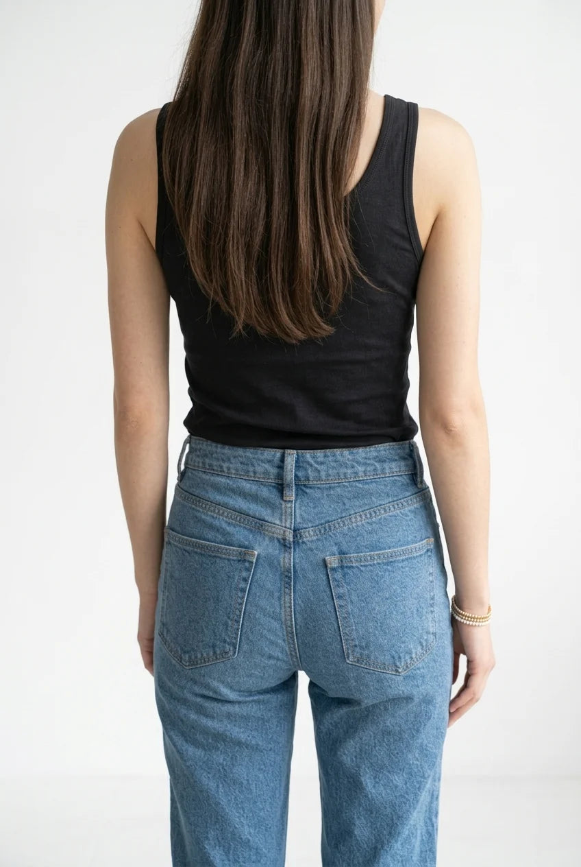 Tank Top - Deep Black