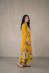 2 Pc Silk Kaftan Set - 2008