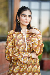 2 Pc Co Ord Set Lawn - SALWA
