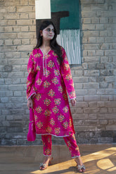 2 Pc Co Ord Set Lawn - MEHAK