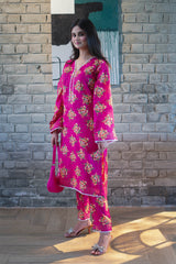 2 Pc Co Ord Set Lawn - MEHAK