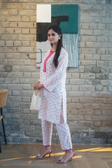 2 Pc Co Ord Set Lawn - CHANDNI