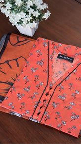 Lawn Shirt With Monarch Dupatta - HELENIUM