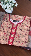 Lawn Shirt With Monarch Dupatta - DILDAARA