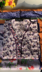 Lawn Shirt With Monarch Dupatta - JULIA