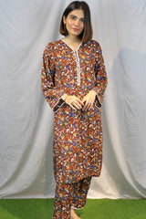 2 Pc Co Ord Set Linen - LEENA