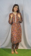 2 Pc Co Ord Set Linen - LEENA