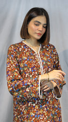 2 Pc Co Ord Set Linen - LEENA