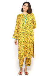 2 Pc Co Ord Set Linen - MAHEEN