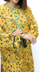 2 Pc Co Ord Set Linen - MAHEEN