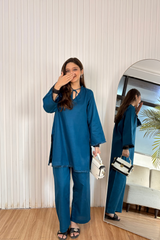 2 Pc Khaddar Solid Set - KPZC - 001