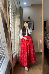 PRINTED SKIRT - MICHA