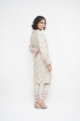 2 Pc Co Ord Set Linen - RAMEEN