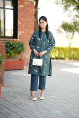2 Pc Embroidered Lawn Stitched - NAAZ