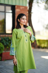 2 Pc Embroidered Lawn Stitched - KIARA