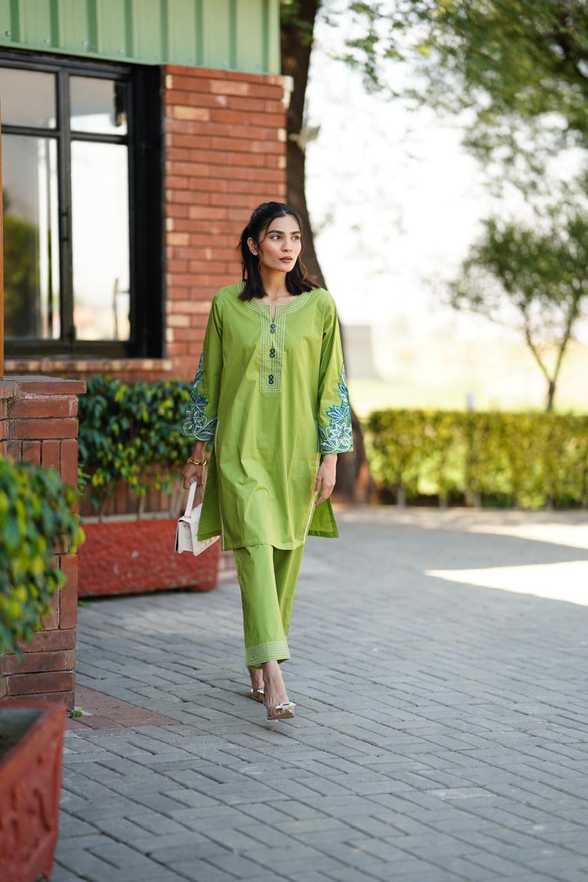 2 Pc Embroidered Lawn Stitched - KIARA