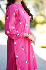 2 Pc Embroidered Lawn Stitched - SARA