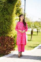 2 Pc Embroidered Lawn Stitched - SARA