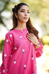 2 Pc Embroidered Lawn Stitched - SARA