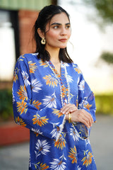 2 Pc Co Ord Set Lawn - NIMRA
