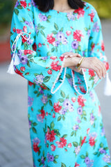 2 Pc Co Ord Set Lawn - ZARNISH