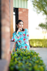 2 Pc Co Ord Set Lawn - ZARNISH