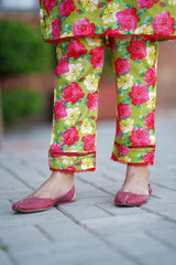 2 Pc Co Ord Set Lawn - HIRA