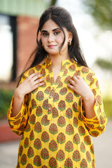 2 Pc Co Ord Set Lawn MEHERMA