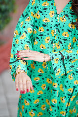 2 Pc Co Ord Set Lawn - SEHRISH