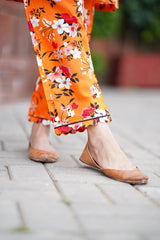 2 Pc Co Ord Set Lawn - HANA