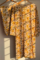 2 Pc Co Ord - Winter Linen - YLW001