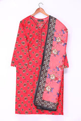 3 Pc Printed Lawn Suit - NAJJAT