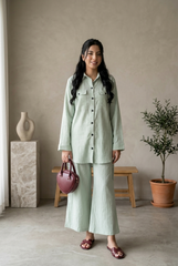 SOLID CO-ORD SET (GREEN)
