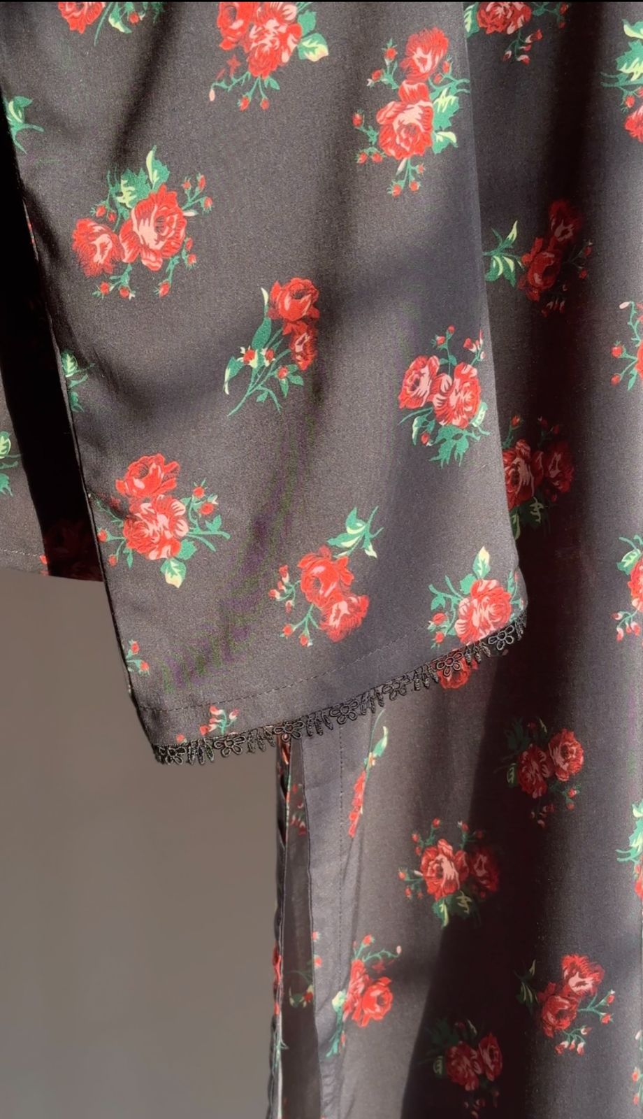 2 Pc Co Ord - Winter Linen - BLK001