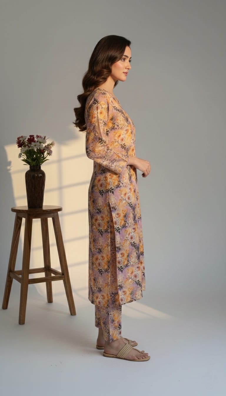 2 Pc Co Ord - Khaddar - KSKF002