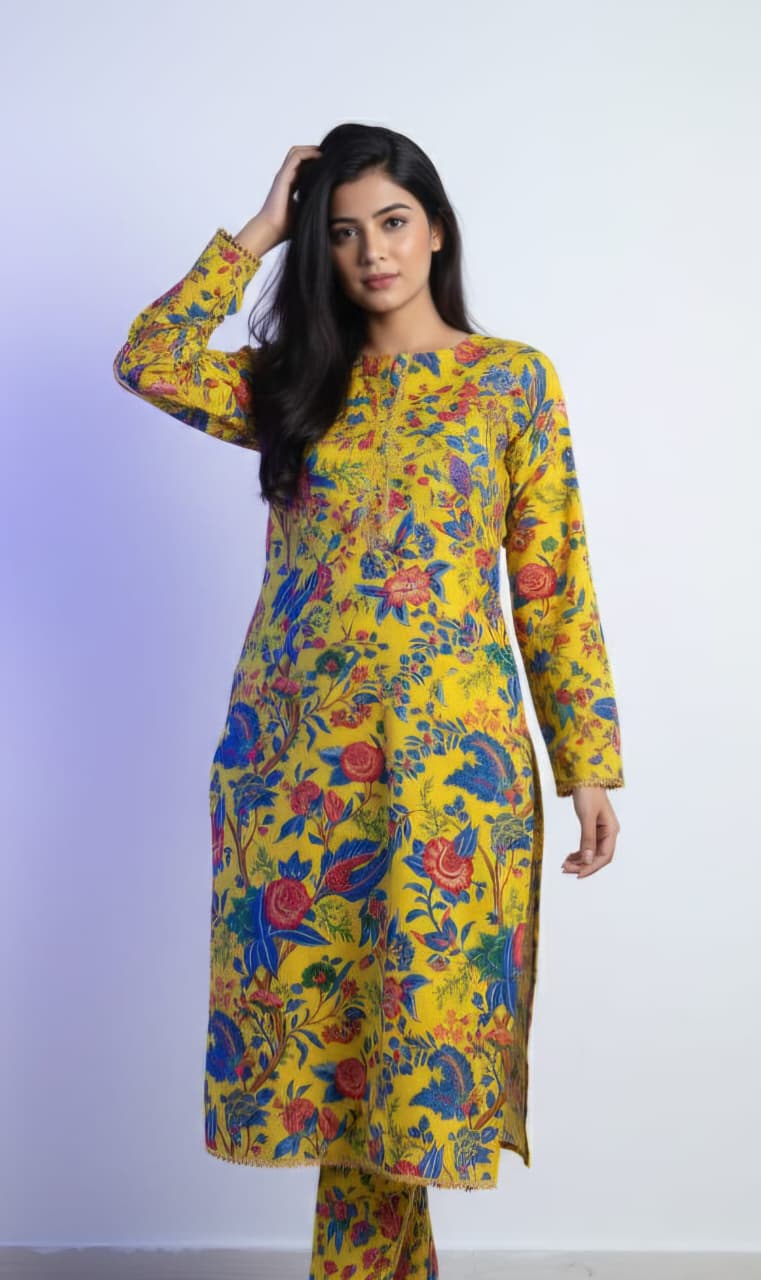 2 Pc Co Ord - Khaddar - KYLW002