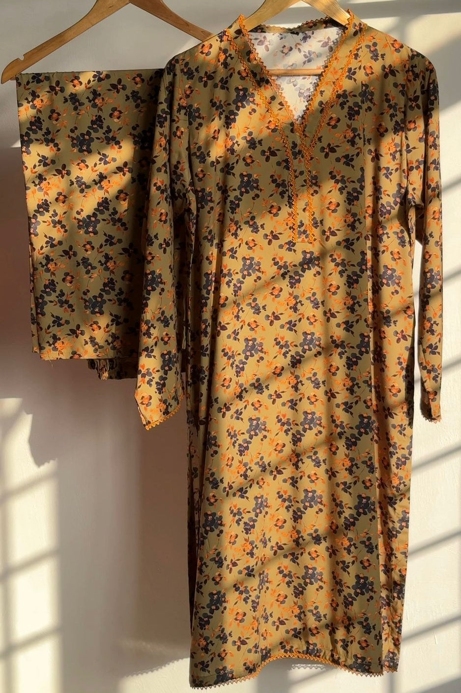 2 Pc Co Ord - Winter Linen - MHD001