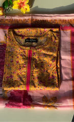 Lawn Shirt With Monarch Dupatta - MEENA