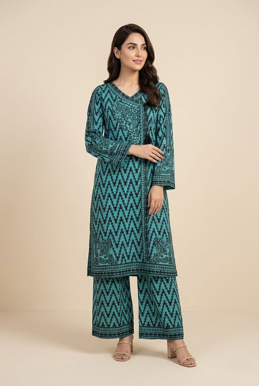 2 Pc Angarkha Set Long - 5026
