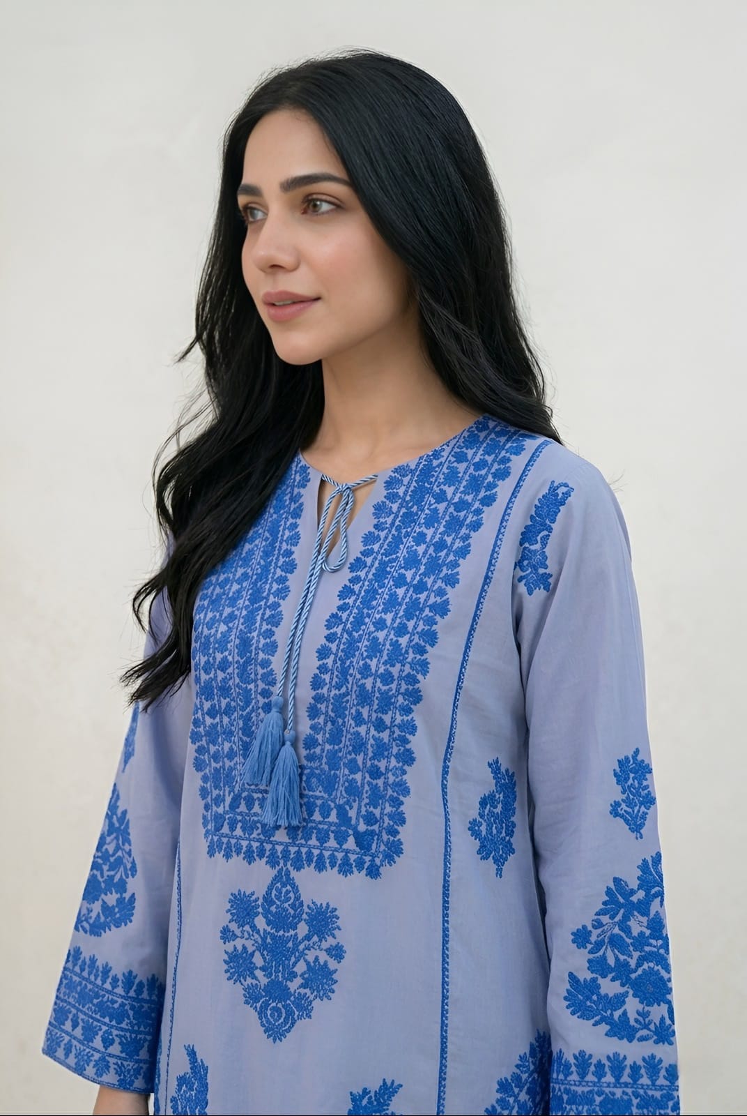 Embroidered Farshi Set - DASTAAN