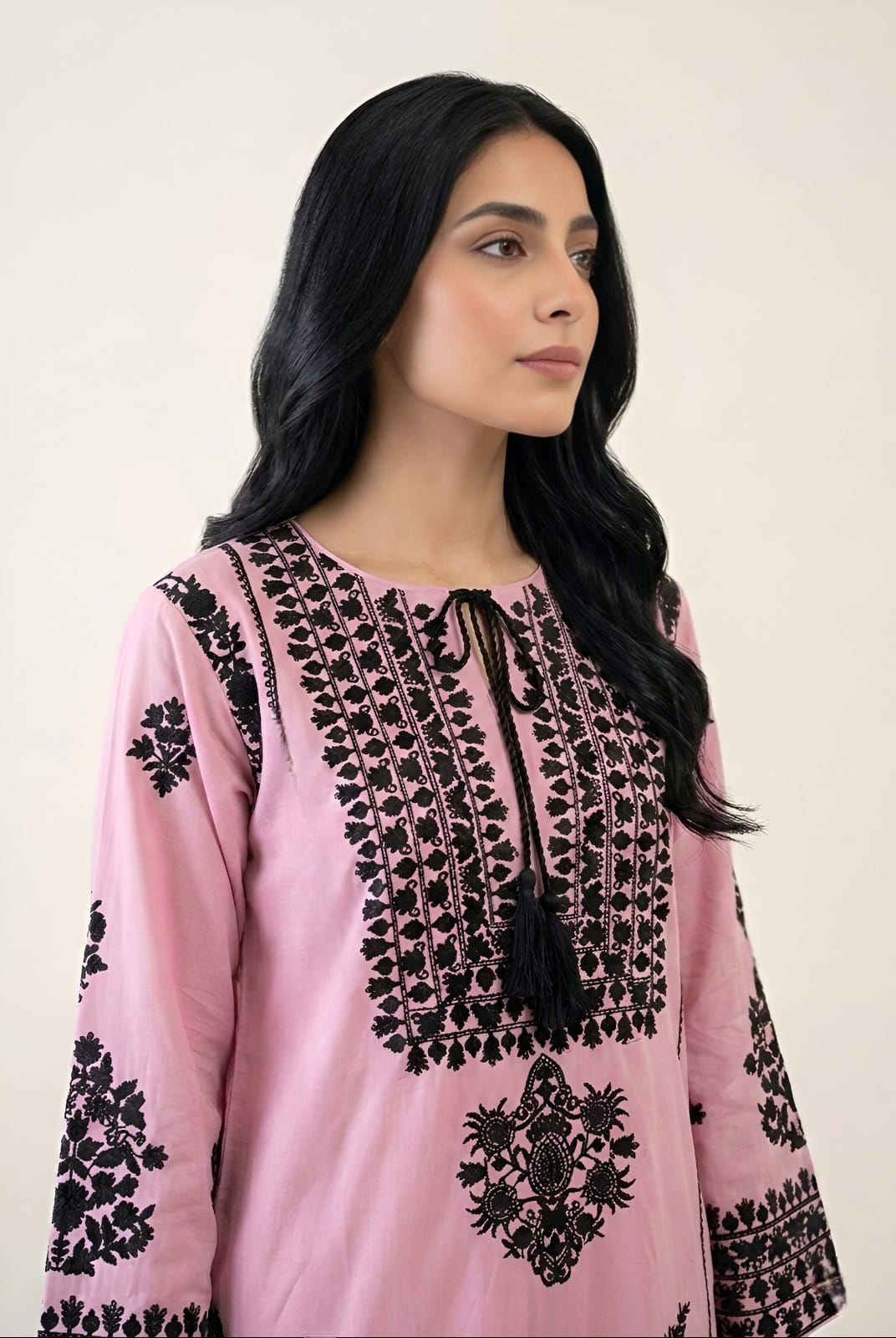 Embroidered Farshi Set - DIL