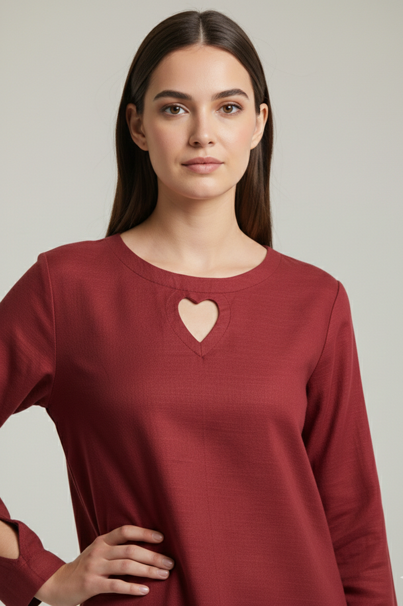 2 Pc Khaddar Solid Set - HPRD - 001