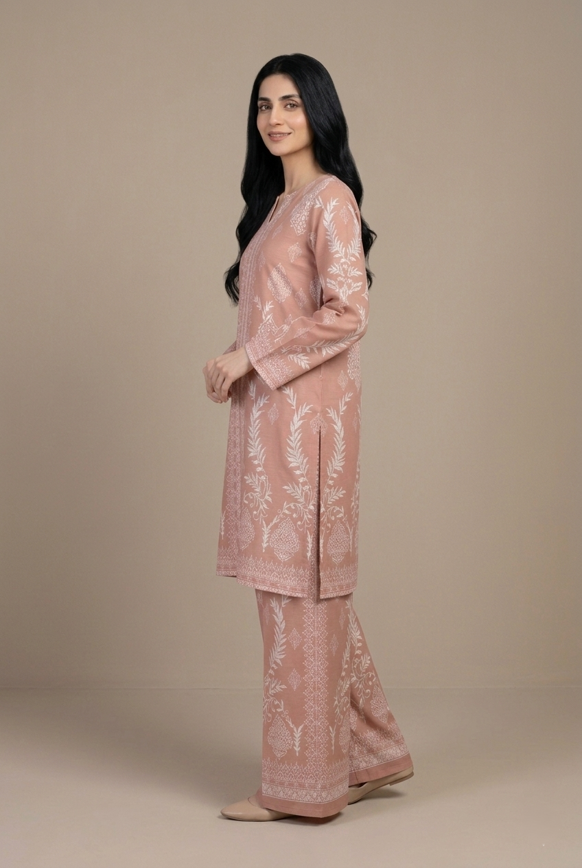 2 Pc Rose Fern Co Ord Set