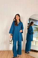 2 Pc Khaddar Solid Set - KPZC - 001