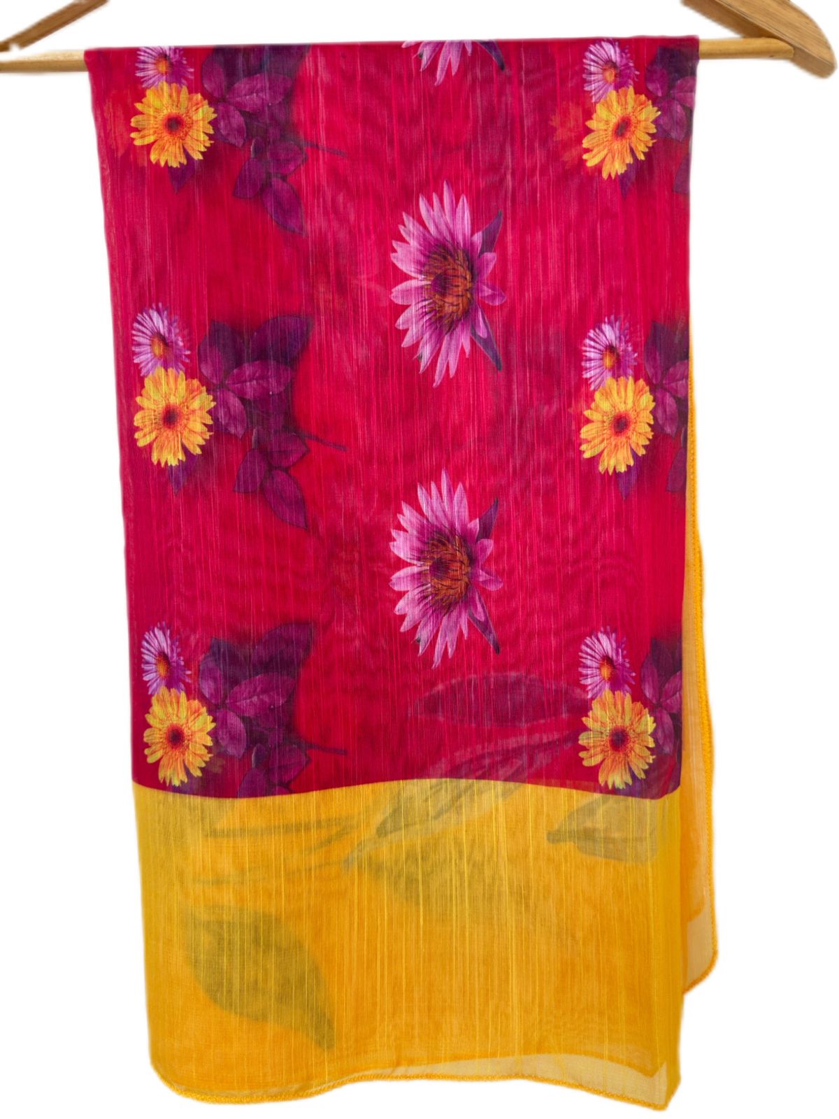 Lawn Shirt With Monarch Dupatta - QANDISA