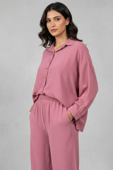 Textured CO-ORD SET - 001