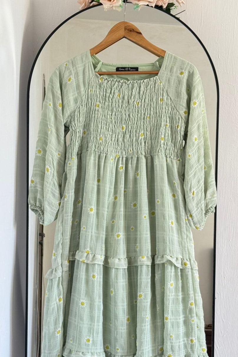 DAISY - SMOCKED MAXI DRESS