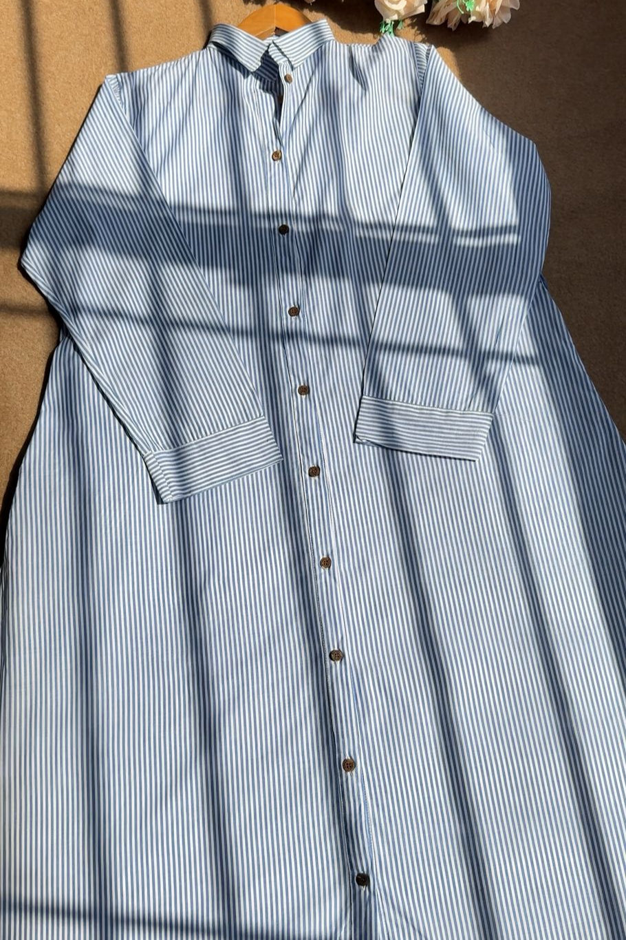 RL dress with belt