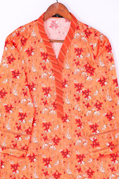 3 Pc Printed Lawn Suit - FADWA